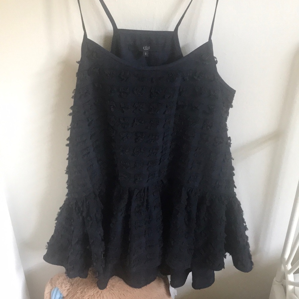 Tibi ruffle cami tank